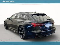 Usata Audi RS6 Ambiente 600 CV (441 kW) 2021 Nero sebring cristallo Berlina