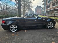 Usata BMW 120 Cabriolet Comfort Edition 170 CV (125 kW) 2009 Nero Cabrio