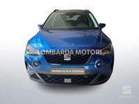 Usata Seat Arona Black Edition 95 CV (69 kW) 2024 Blu zaffiro tetto nero SUV