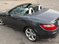 Usata Mercedes SLK200 184 CV (135 kW) 2013 Grigio Cabrio