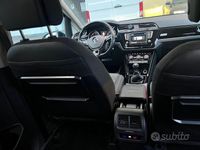 Usata VW Touran Highline 150 CV (110 kW) 2016 Blu Monovolume