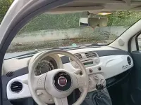 Käytetty Fiat 500 Lounge 69 HP (50 kW) 2010 Valkoinen Viistoperä