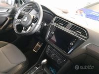 Usata VW Tiguan R-line 150 CV (110 kW) 2019 Bianco SUV