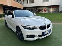 Usata BMW 218 M Sport 150 CV (110 kW) 2019 Bianco Cabrio