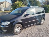 Usata VW Touran 105 CV (77 kW) 2008 Nero Monovolume