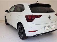 Nuova VW Polo R-line 95 CV (69 kW) 2025 Bianco pastello Berlina