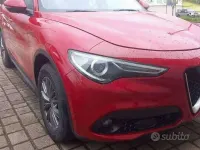 Usata Alfa Romeo Stelvio Executive 209 CV (153 kW) 2017 Rosso SUV