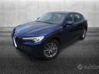 Usata Alfa Romeo Stelvio Super 201 CV (147 kW) 2021 Blu/azzurro SUV