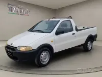 Usata Fiat Strada 63 CV (46 kW) 2002 Bianco Pick-up