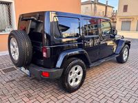 Usata Jeep Wrangler Unlimited Sahara 200 CV (147 kW) 2016 Nero SUV