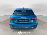 Usata Audi A3 Sportback Business 116 CV (85 kW) 2021 Blu/azzurro Utilitaria