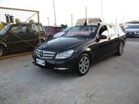 Usata Mercedes C180 120 CV (88 kW) 2013 Blu Station wagon