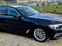 Usata BMW 530 Luxury Line 249 CV (183 kW) 2018 Blu/azzurro Station wagon
