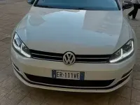 Usata VW Golf VII 110 CV (80 kW) 2013 Bianco Berlina