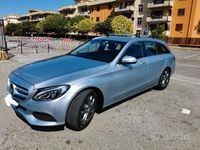 Usata Mercedes C220 Business 170 CV (125 kW) 2015 Blu/azzurro Station wagon