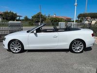 Usata Audi A5 Cabriolet Ambition 170 CV (125 kW) 2011 Bianco Cabrio