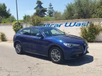 Usata Alfa Romeo Stelvio 160 CV (117 kW) 2020 Bluazzurro SUV
