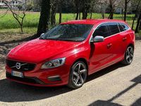 Usata Volvo V60 136 CV (100 kW) 2014 Rosso Station wagon