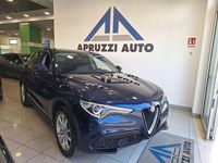 Usata Alfa Romeo Stelvio Executive 190 CV (139 kW) 2018 Blu/azzurro SUV
