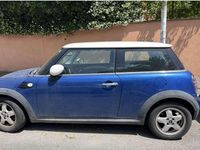 Begagnad Mini ONE 95 HK (69 kW) 2009 Blå Halvkombi