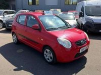 Usata Kia Picanto 60 CV (44 kW) 2010 Rosso Utilitaria