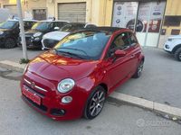 Usata Fiat 500C 69 CV (50 kW) 2014 Rosso Cabrio