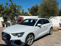 Usata Audi A3 S-Line 116 CV (85 kW) 2021 Bianco Berlina