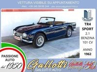 Usata Triumph TR4 101 CV (74 kW) 1962 Blu Cabrio