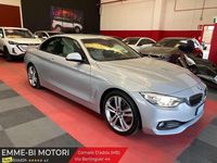 Usata BMW 420 Sport Line 184 CV (135 kW) 2015 Argento Cabrio