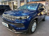 Usata Jeep Compass Longitude 131 CV (96 kW) 2021 Blu/azzurro SUV