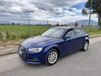 Usata Audi A3 Attraction 110 CV (80 kW) 2016 Blu Berlina