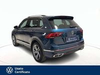 Usata VW Tiguan R-line 150 CV (110 kW) 2021 Blu / pastello SUV