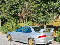 Usata Subaru Impreza 280 CV (205 kW) 1999 Argento Berlina