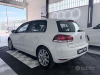 Usata VW Golf VI Highline 122 CV (89 kW) 2011 Bianco Utilitaria