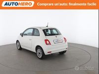 Usata Fiat 500 Lounge 71 CV (52 kW) 2020 Bianco Utilitaria