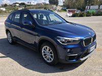 Usata BMW X1 Advantage 150 CV (110 kW) 2018 Blu/azzurro SUV