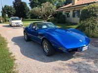 Usata Corvette C3 1970 Blu Cabrio