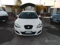 Usata Seat Leon 105 CV (77 kW) 2012 Bianco Utilitaria