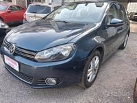 Usata VW Golf VI Highline 122 CV (89 kW) 2010 Blu Utilitaria