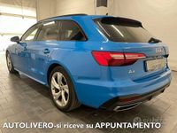 Usata Audi A4 S-Line 190 CV (139 kW) 2020 Blu Berlina