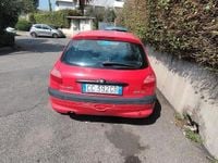 Usata Peugeot 206 2002 Rosso Utilitaria