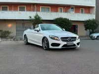 Usata Mercedes C220 Premium 170 CV (125 kW) 2017 Bianco Cabrio