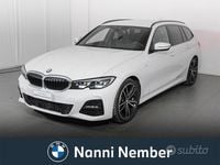 Usata BMW 320e M Sport 190 CV (139 kW) 2020 Bianco Station wagon
