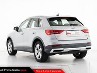 Usata Audi Q3 Advanced Plus 150 CV (110 kW) 2019 Argento fioretto metallizzato SUV