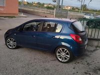 Usata Opel Corsa 90 CV (66 kW) 2007 Blu Utilitaria