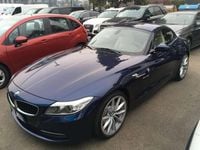 Usata BMW Z4 245 CV (180 kW) 2014 Blu/azzurro Cabrio