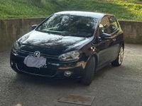 Usata VW Golf VI 110 CV (80 kW) 2009 Nero Utilitaria