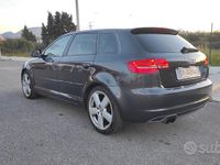 Usata Audi A3 S-Line 170 CV (125 kW) 2009 Grigio Berlina
