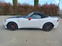 Usata Abarth 124 Spider 170 CV (125 kW) 2017 Bianco Cabrio