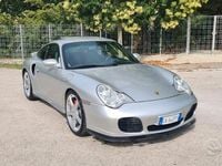 Usata Porsche 996 Turbo 420 CV (308 kW) 2001 Argento Coupé